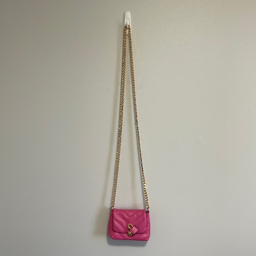 Poppy & Peonies mini crossbody purse